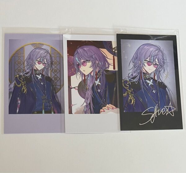 星導ショウ チェキ風カード にじさんじ 2周年 二周年 チェキ ヒーロー Dytica 2nd Anniversary レア