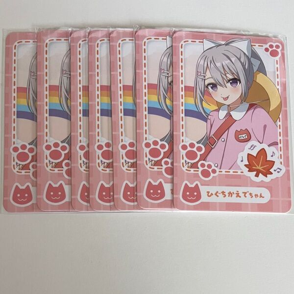 にじさんじ にじさんじようちえん エイプリルフール チェキ フォト風カード 樋口楓