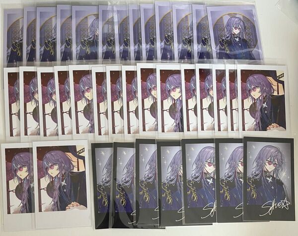 星導ショウ チェキ風カード にじさんじ 2周年 二周年 チェキ ヒーロー Dytica 2nd Anniversary レア