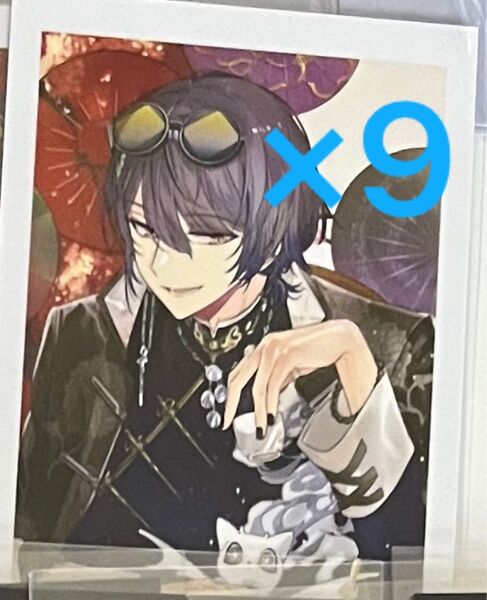 小柳ロウ チェキ風カード にじさんじ 2周年 二周年 チェキ ヒーロー Dytica 2nd Anniversary