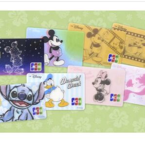 ディズニー JCBカード オリジナルレンチキュラーカードセット