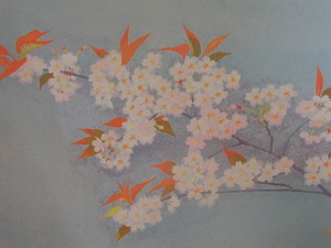 Art hand Auction 濱田台児, 【桜】, 希少な額装用画集より, 新品額装付, 状態良好, 送料込み, 日本人画家, 絵画, 油彩, 自然, 風景画