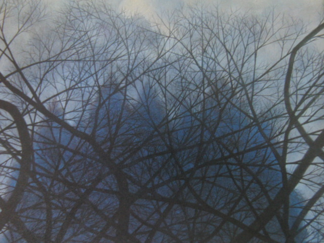 Susumu Nakamachi, [Der Frühling kommt], Aus einer seltenen Sammlung von Rahmenkunst, Neuer Rahmen inklusive, In guter Kondition, Porto inklusive, Japanischer Maler, Malerei, Ölgemälde, Natur, Landschaftsmalerei