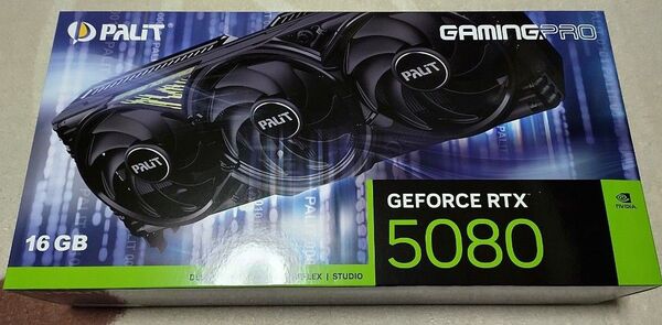Palit GeForce RTX5080 GamingPro 16GB 納品書付き
