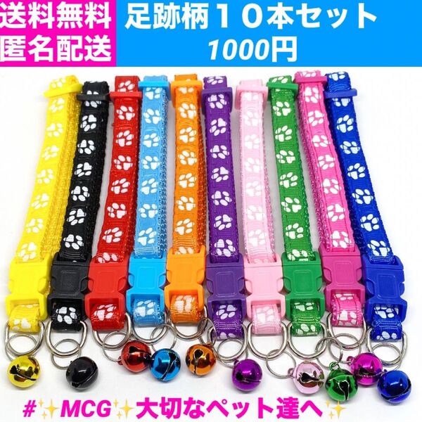 犬用首輪 猫用首輪 10本セット