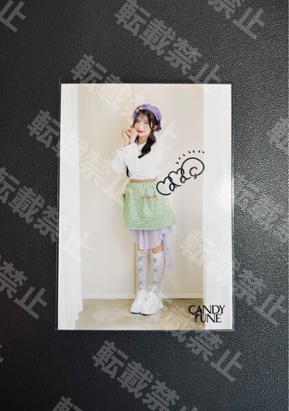 小川奈々子 CANDY TUNE 直筆サイン入り生写真 エトセトLOVE YOU