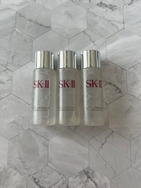 SK-II フェイシャルトリートメント クリアローション(ふきとり用化粧水) 30ml x 3本 2024年製