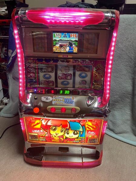 パチスロ 初代吉宗 実機 4号機 ラブリーパネル コイン不要機