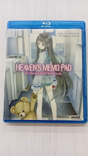 神様のメモ帳 全12話 フルコンプ BD BOX 北米版