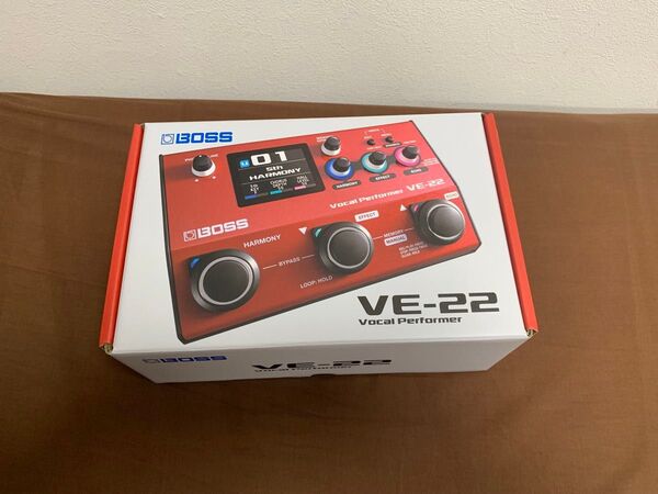 BOSS VE-22 Vocal Performer ボーカルエフェクター レッド