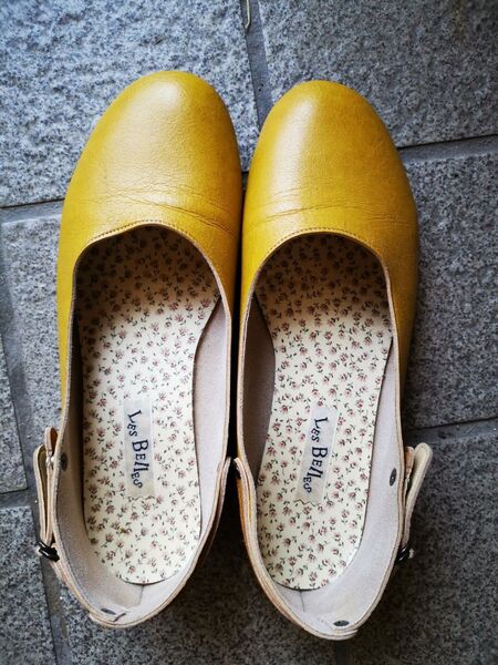 Les Belles フラットシューズ 24cm ベルアンドソファ