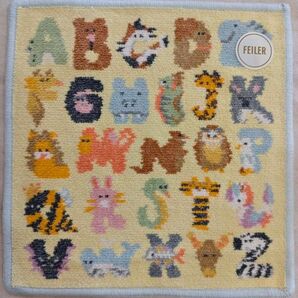 フェイラー ハンカチ 新品未使用 ABC ZOO(エービーシーズー)イエロー