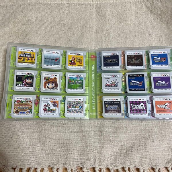 ニンテンドー3DS ソフト18本 まとめ売り 非売品ケース付き