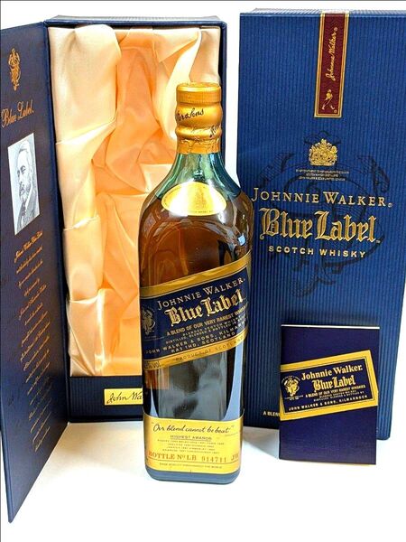 古酒 未開栓 ジョニーウォーカー ブルーラベル 750ml 43%