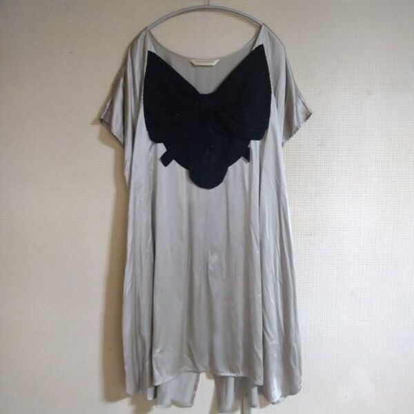 【即購入不可】TSUMORI CHISATO DRESS ツモリチサトドレス ワンピース チュニック シルバー グレー