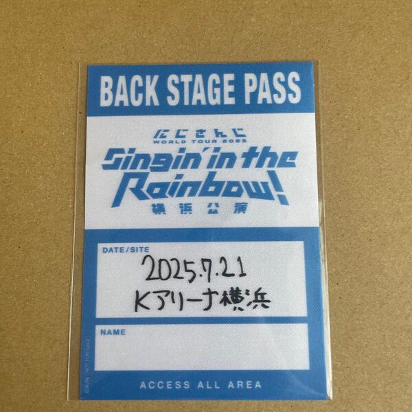 【にじさんじ WORLD TOUR 2025Singin’ in the Rainbow!横浜公演】 入場特典 葛葉