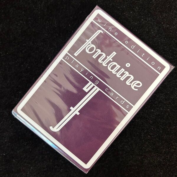 Fontaine wine 1デック トランプ レアデック