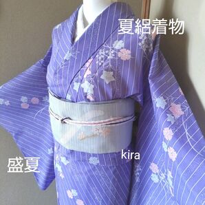 洗える夏絽着物