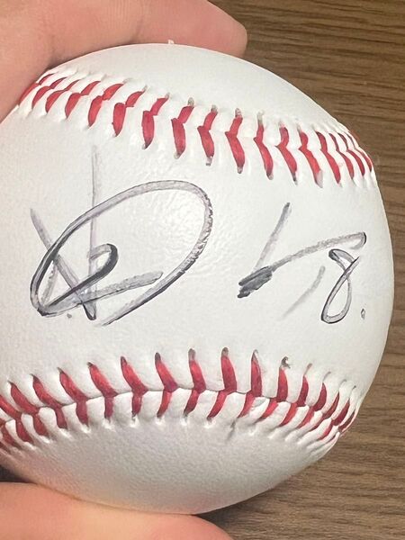 「超激レア」山本由伸投手&大谷翔平選手直筆サインボール