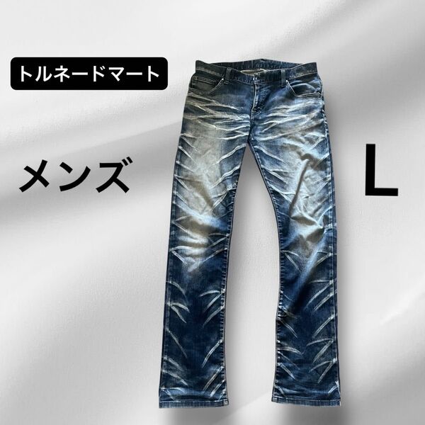 トルネードマート TORNADO MART メンズ デニムパンツ L ウォッシュ 日本製