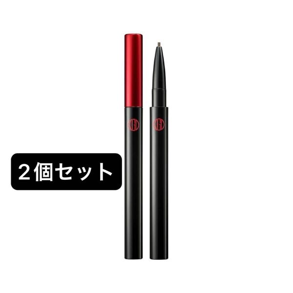 【2個セット】江原道マイファンスィー アイブロウ ペンシル 02 ブラウン