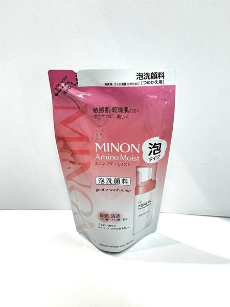 MINON ミノン アミノモイスト ジェントルウォッシュ ホイップ (泡洗顔料) レフィル130ml