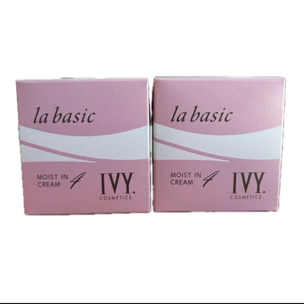 アイビー ラベーシック モイストイン クリーム 乳液・クリーム 30g 2個セット IVY クリーム 基礎化粧品