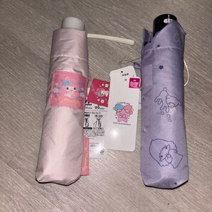 キキララマイメロ 折りたたみ傘 折り畳み傘 雨傘 2点セット
