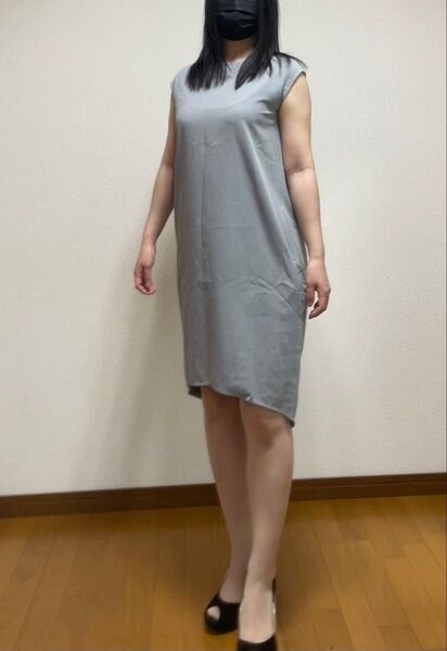 ELIN ノースリーブひざ丈ワンピース 38