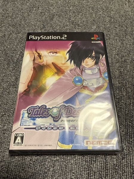新品未開封 PS2 テイルズ オブ デスティニー ディレクターズカット 背表紙色褪せ
