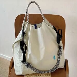 新品 ブルーボトルコーヒー トートバッグ ショルダーバッグ ストラップ付き 2WAY