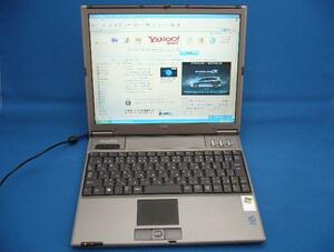 O.VersaPro PC-VA80H Celeron 800MHz/512MB/30G/12.1 type XGA/XP+2007