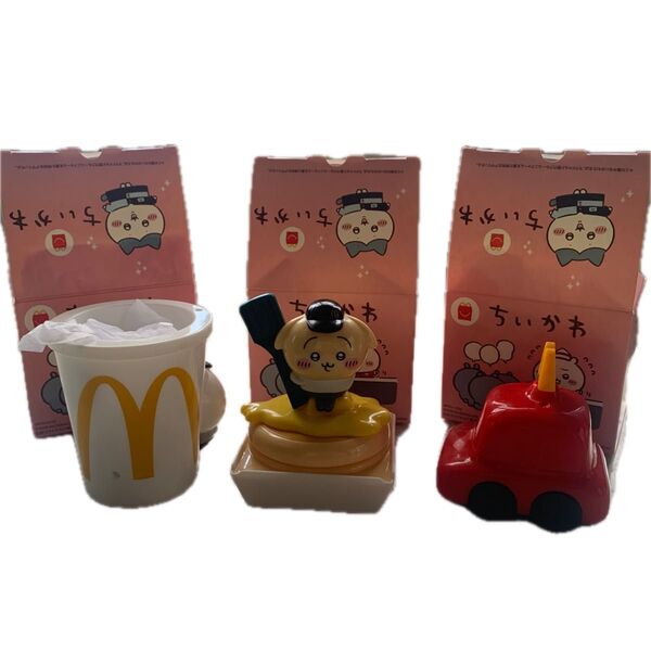 マクドナルド ハッピーセット シナモロール ちいかわ 3個セット