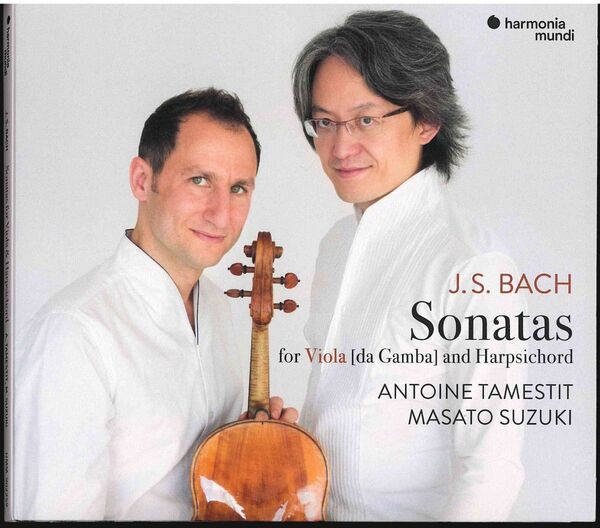 【輸入盤CD】アントワーヌ・タメスティ、鈴木優人:バッハ/ヴィオラによるガンバ・ソナタ集