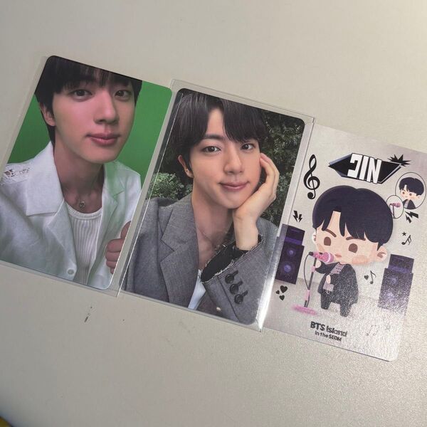 BTS JIN ジン FC特典 新規入会 SEOM トレカ 3枚セット