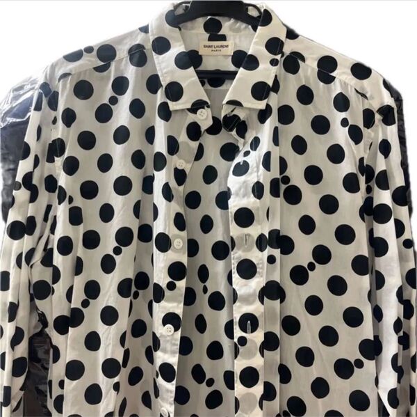 Saint Laurent Paris(サンローランパリ) 13SS水玉シャツ