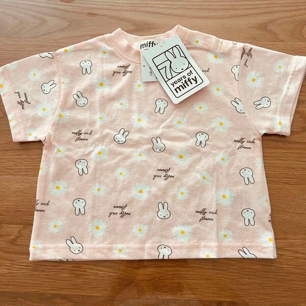 【タグ付き新品】ミッフィー半袖Tシャツ80cm