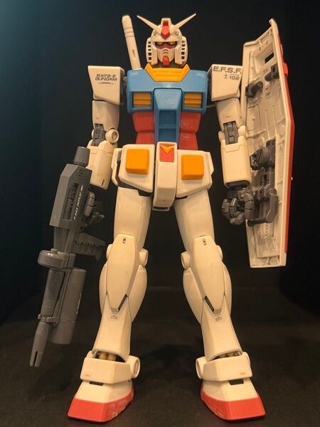ガンプラ ジャンク プラモデル1/100 MG RX-78-2 ガンダム Ver.2.0「機動戦士ガンダム」 クリーニング済