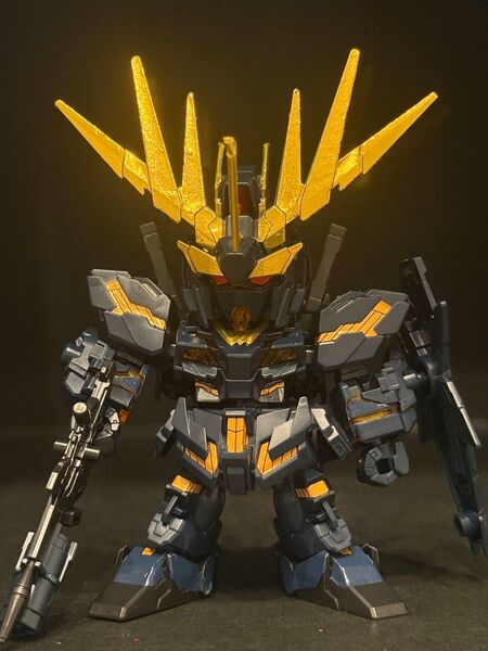 ガンプラ ジャンク プラモデルRX-0 ユニコーンガンダム2号機 バンシィノルン SDガンダム EXスタンダード クリーニング済