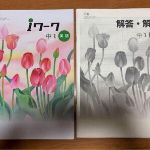 iワーク 中学1年 英語 塾用教材 塾専用