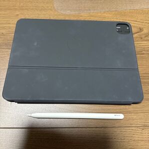 Apple iPadPro純正日本語キーボード1点、ApplePencil第二世代1点、計2点です。