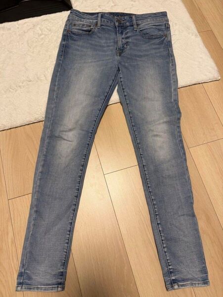 AMERICAN EAGLE ジーンズ/ ウルトラスキニーデニム ライトブルー
