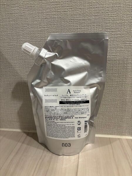 ナンバースリー ミュリアム 薬用スカルプシャンプーA 500ml レフィル