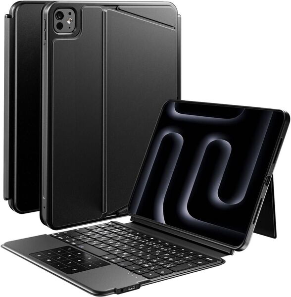 iClever iPad Pro 11 インチ (M4) 専用 キーボード付きケース