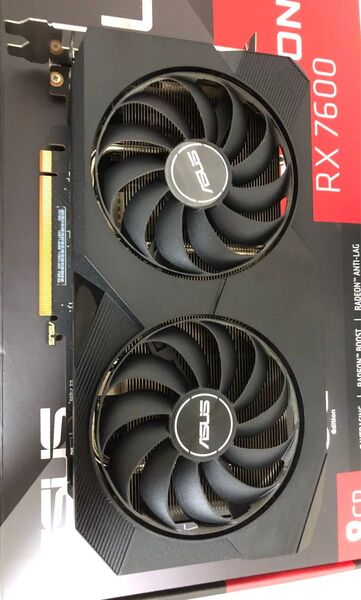 ASUS Radeon RX 7600 グラフィックボード