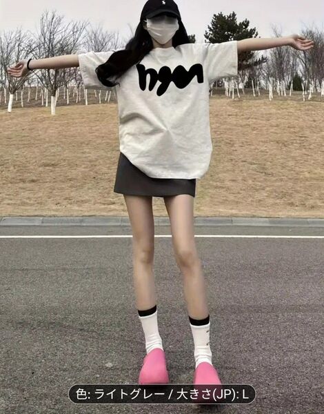 純綿レディース半袖Tシャツ - 幾何学模様のゆったりフィットラウンドネックカジュアルトップ、通気性抜群オールシーズン対応洗濯機可