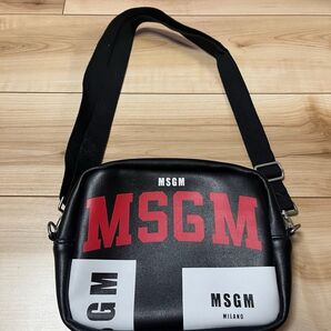 MSGM ショルダーバッグ ブラック
