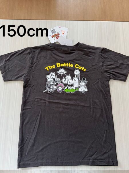新品 にゃんこ大戦争 Tシャツ 任天堂 男の子 半袖Tシャツ 150cm刺繍