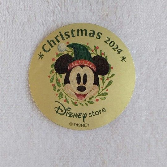 ディズニーストア クリスマス 2024 非売品シール・ステッカー★☆