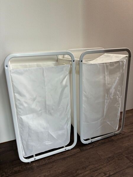 IKEA イケア アルゴート ランドリーバスケット2個セット 大容量